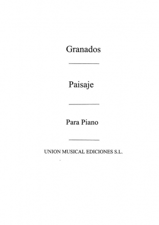 Paisaje op.35 para piano