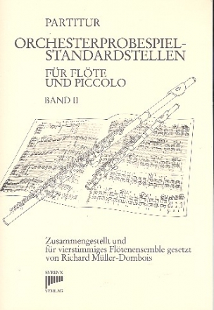 Orchesterprobespiel-Standardstellen Band 2 fr Flte und Piccolo (4stg) Partitur und Stimmen