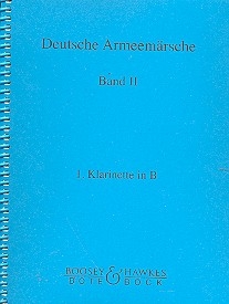 Deutsche Armeemrsche Band 2 Klarinette 1