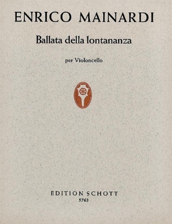 Ballata della Lontonanza fr Violoncello