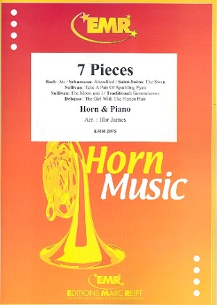 7 Pieces for horn (F/Eb)and piano