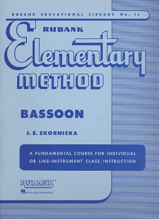 Elementary Method for bassoon