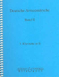 Deutsche Armeemrsche Band 2 fr Blasorchester Klarinette 3