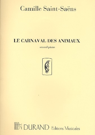 Le carnaval des animaux pour orchestre partie du deuxieme piano