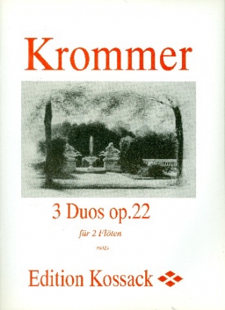 3 Duos op.22 fr 2 Flten Stimmen