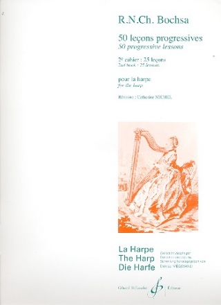 50 lecons pogressives vol.2 pour harpe