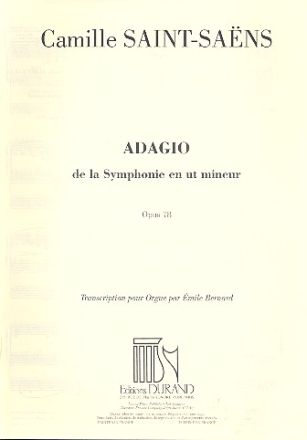 Adagio de la symphonie ut mineur op.78 pour orgue