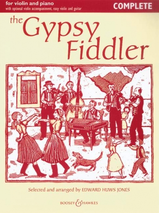 The Gypsy Fiddler fr Violine (2 Violinen) und Klavier, Gitarre ad libitum