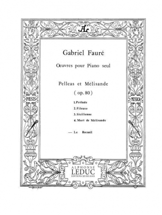 Pelleas et Mlisande op.80 pour piano