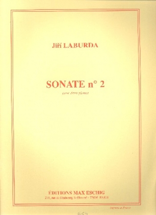 Sonate no.2 pour 2 pianos 2 partitions