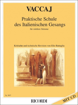 Praktische Schule des italienischen Gesangs (+CD) fr mittlere Stimme