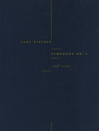 Symphony g minor no.1 op.7 for orchestra study score