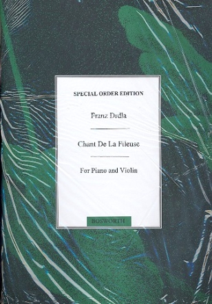 Chant de la fileuse op.70 for violin and piano