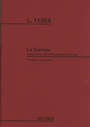 La Traviata op.248 Fantasia per flauto e pianoforte