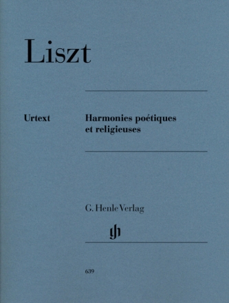 Harmonies poetiques et religieuses fr Klavier