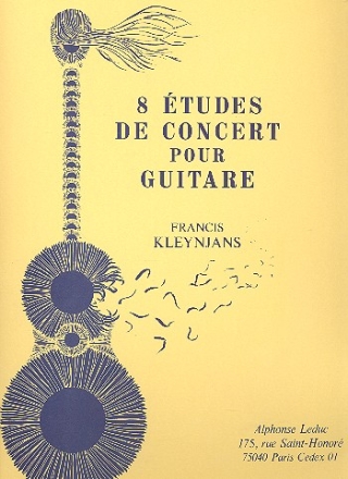 8 tudes de concert pour guitare