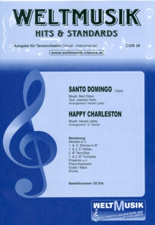 Santo Domingo  und  Happy Charleston: fr Salonorchester