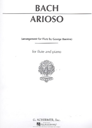 Arioso for flute and piano