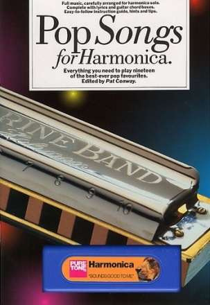 POP SONGS: FOR HARMONICA PACK WITH BOOK AND HARMONICA