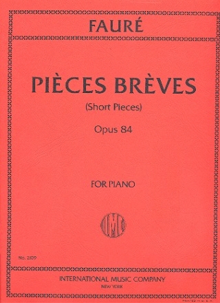 Pices brves op.84 for piano