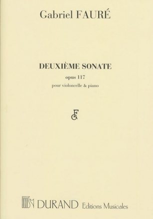 Sonate no.2 op.117 pour violoncelle et piano