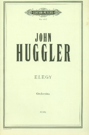 Elegy for orchestra Score