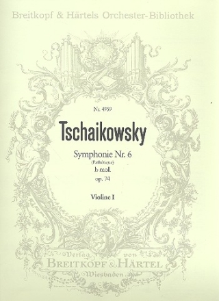 Sinfonie h-Moll Nr.6 op.74 fr Orchester Violine 1