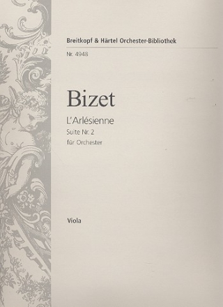 L'Arlesienne-Suite Nr.2 fr Orchester Viola