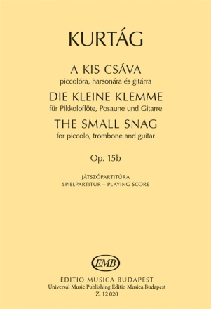 Die kleine Klemme op.15b fr Piccoloflte, Posaune und Gitarre