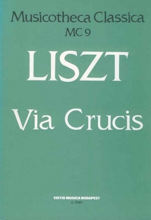 VIA CRUCIS FUER SOLI, SATB CHOR UND ORGEL, PARTITUR SULYOK, IMRE, ED