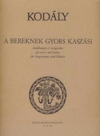 A Bereknek Gyors Kaszasi Himfy Lied nach Gedichten von Kisfaludy fr Singstimme und Klavier (un)