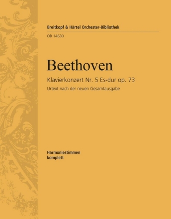 Konzert Es-Dur Nr.5 op.73 fr Klavier und Orchester Harmonie