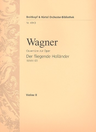 Der fliegende Hollnder - Ouvertre fr Orchester Violine 2