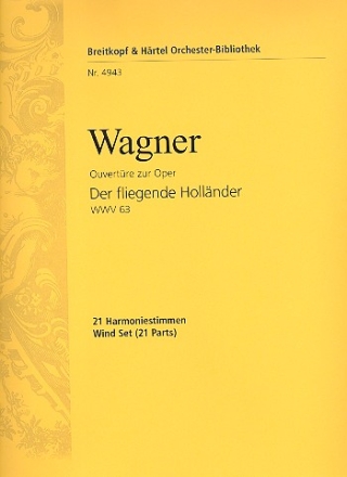 Der fliegende Hollnder - Ouvertre fr Orchester Harmonie