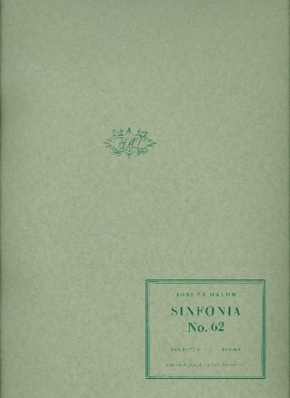 Sinfonie D-Dur Nr.62 Hob.I:62 fr Orchester Partitur