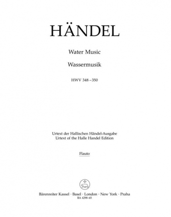 Wassermusik HWV348-350 fr Orchester Harmonie