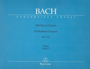 Matthus-Passion BWV244  Chorus 1 Orgel