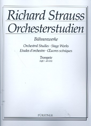 Orchesterstudien aus Bhnenwerken Band 1 fr Trompete