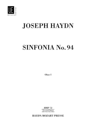 Sinfonie G-Dur Nr.94 Hob.I:94 fr Orchester Harmonie