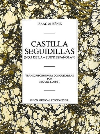 Castilla seguidillas para 2 guitarras