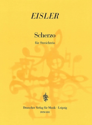 Scherzo fr Streichtrio Partitur und Stimmen