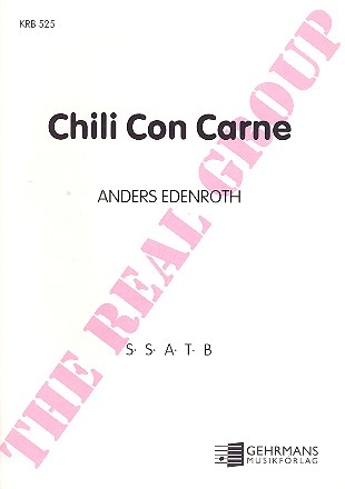 Chili Con Carne - for mixed choir (SSATB) score