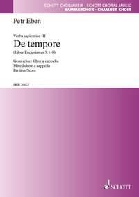 Verba sapientiae fr gemischten Chor (SATB) Chorpartitur