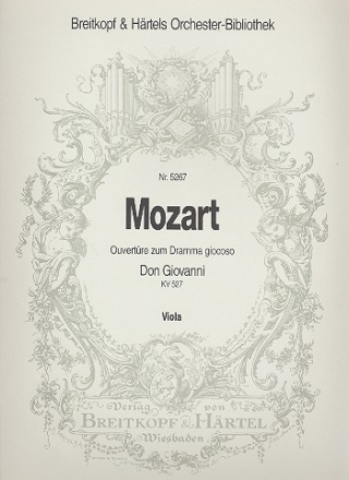 Ouvertre zu Don Giovanni KV527 fr Orchester Viola