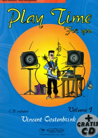 Play Time for you vol.1 (+CD): Altsaxophon