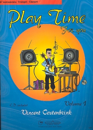 Play Time for You vol.1(+CD): fr Instrumente in B (Trompete, Klarinette)