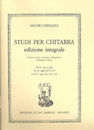 Studi op.1 und op.48 vol.1 per chitarra