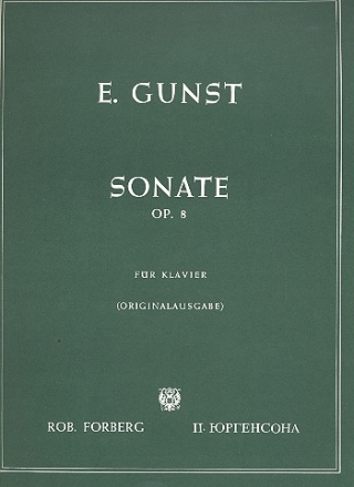 SONATE OP.8 FUER KLAVIER