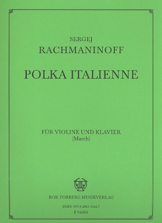 Polka italienne fr Violine und Klavier