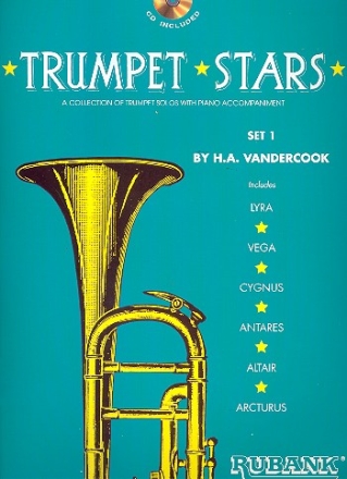 Trumpet Stars Set 1 (+CD) collection of trumpet solos with piano accompaniment